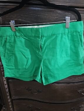 J. Crew Bright Green Shorts 2in